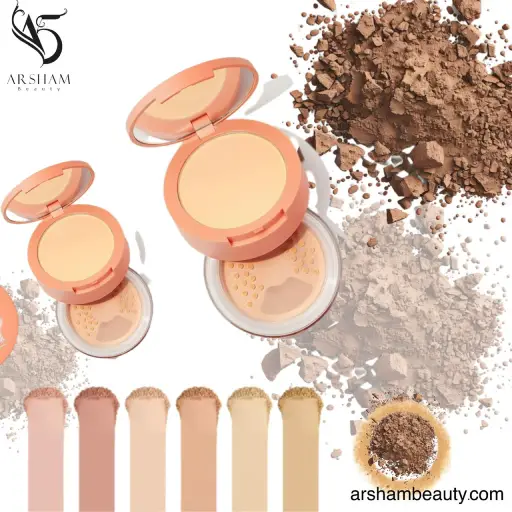 پودر فیکس دومنظوره (دو طبقه) شیگلم SHEGLAM