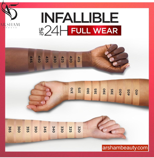 کانسیلر اینفالیبل لورال فول کاور L’Oréal Infallible Full Wear Waterproof Concealer
