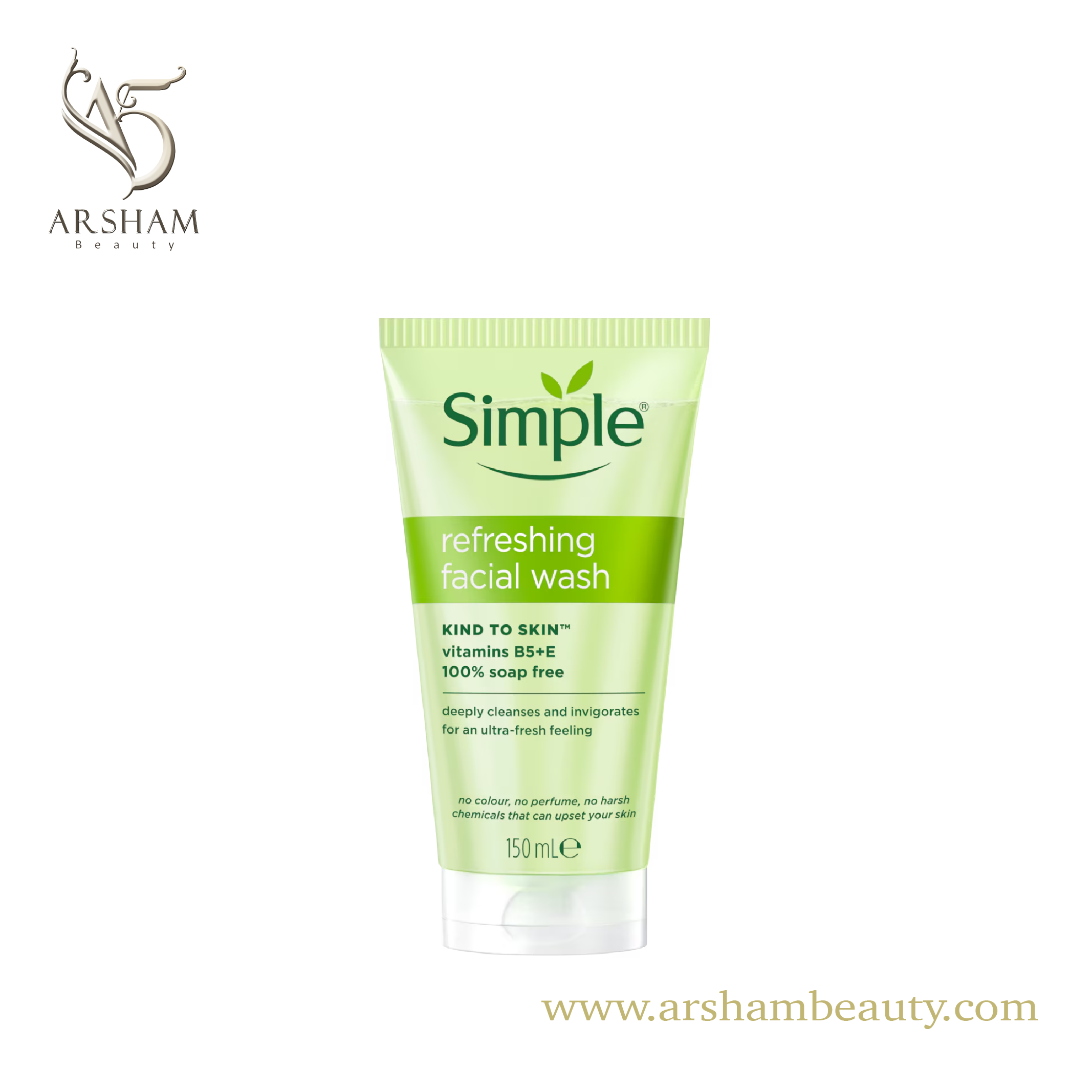 ژل شستوشوی صورت سیمپل 150ml مدل Kind to Skin Refreshing ژل شستوشوی صورت سیمپل 150ml مدل Kind to Skin Refreshing